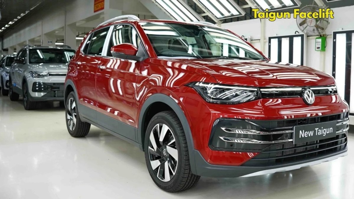 New Volkswagen Taigun Facelift